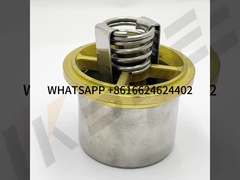 CUMMINS NT855 ইঞ্জিন 3076489 হিউন্ডাই R320 R360 R450 এক্সক্যাভেটর জন্য থার্মোস্ট্যাট 80°C