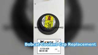 KBZE ব্র্যান্ড 6733429 বব ক্যাট T140 T300 T550 T770 S300 S750 এর জন্য কুল্যান্ট ট্যাঙ্ক ক্যাপ