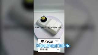 KBZE BOB CAT T140 S130 স্কিড স্টিয়ার লোডার 6736379 কুল্যান্ট ট্যাঙ্ক রিপ্লেসমেন্ট স্পেয়ারপার্ট
