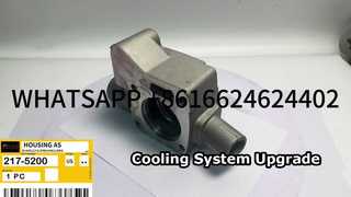 330C 330D 336D 340D এক্সকাভেটর প্রতিস্থাপনের জন্য CAT C9 / C-9 ইঞ্জিন থার্মোস্ট্যাট হাউজিং 217-5200 (2175200)