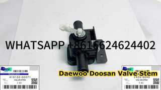 KBZE 410102-00071 DAEWOO DOOSAN 2426-6048 ভালভ; স্টেম DX55 DX60 DX75 DH50 DH60 এর সাথে ফিট করে