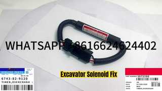 KBZE 6743-82-9120 2868039 ফ্লেমআউট সোলেনয়েড টাইম ওভারক্র্যাঙ্ক 3972266 37B0099 SY215 XE215 LG922E JS এর ​​জন্য