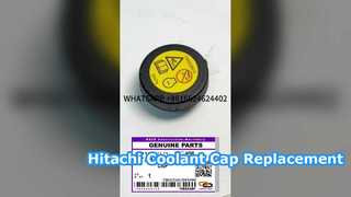 KBZE YA00038910 Hitachi ZAX130-5A ZAX130H-5A কুল্যান্ট ট্যাঙ্ক ক্যাপ খননকারী যন্ত্রাংশ প্রতিস্থাপন