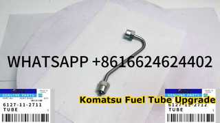 KOMATSU D155 D335 OEM কোয়ালিটি KBZE 6127-11-2712 6127-11-2711 S6D155-4 D এর জন্য জ্বালানি সরবরাহ টিউব প্রতিস্থাপন