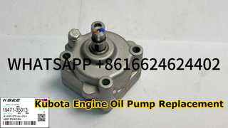 KBZE 15471-35013 KUBOTA D1703 V2203 V2403 KX040 KX91 KX121 KX161 U35 U45 U50 EXC এর জন্য ইঞ্জিন অয়েল পাম্প