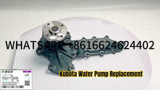 KBZE 15221-73039 KUBOTA D1703 V2203 V2403 ইঞ্জিন ওয়াটার পাম্প U40 U50 KX151 KX161 এর জন্য