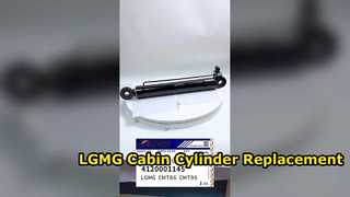 KBZE 4120001145 LGMG CMT86 CMT96 মাইনিং ইকুইপমেন্ট কেবিন লিফটিং হাইড্রোলিক সিলিন্ডার স্পেয়ারপার্ট