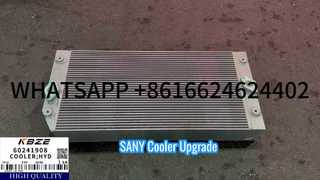 SANY SY235-9 SY240-9 এক্সকাভেটর খুচরা যন্ত্রাংশের জন্য কারখানা সরবরাহ KBZE 60241908 হাইড্রোলিক তেল কুলার
