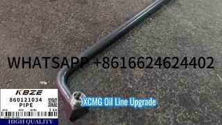 KBZE 860121034 XCMG XE205/XE215/XE245-এর জন্য বালতি সিলিন্ডার তেল রিটার্ন লাইন - উচ্চ চাপ