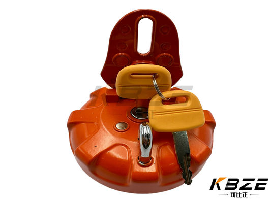 HIGH QUALITY HITACHI ZAX FUEL TANK CAP / FUEL FILLER CAP WITH 2 KEY REPLACEMENT FOR HITACHI EXCAVATOR