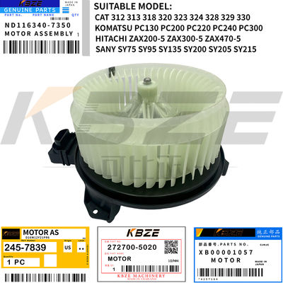 272700-5220 XB00001057  KOMATSU SANY HITACHI EXCAVATOR AIRCOND BLOWER MOTOR FOR E320D PC-8 ZAX200-5G SY75 SY135 SY215C