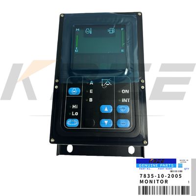 KOMATSU PC200-7 Monitor 7835-10-2005 OEM ABS Black for Excavator
