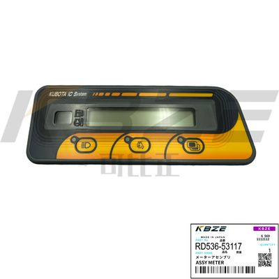 KUBOTA Mini Excavator Monitor Assy RD536-53113 OEM Black ABS