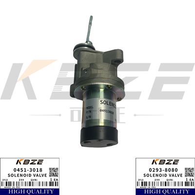 04513018 02938080 DEUTZ BF4M2012C ENGINE 12V FLAMEOUT SOLENOID FOR VOLVO EXCAVATOR