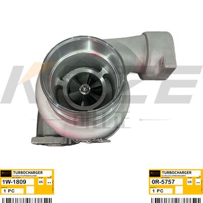 KBZE 1W-1809 0R-5757 CATERPILLAR 3408 ENGINE TURBOCHARGER ASSY FOR 988B