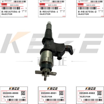 HITACHI ZAX450 ZAX500 095800-8980 INJECTOR ASSY 8-98167556-0 FOR 8-97603415-3 ISUZU 6WG1 ENGINE