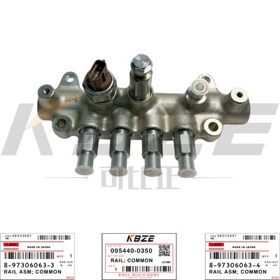 8-97306063-3 KBZE BRAND 8-97306063-4 HITACHI COMMON RAIL 095440-0350 FOR ZX170 ZX190 ZX210 ZX220 ZX240 ZX270 ZX280 ISUZU 4HK1