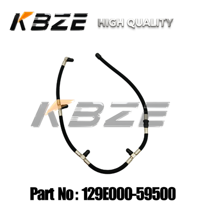 FUEL RETURN PIPE 129E000-59500 YANMAR RUBBER MATERIAL KBZE BRAND