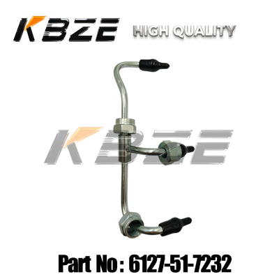 KBZE EXCAVATOR FUEL SUPPLY LINE 6127-51-7232 FITS 𝐊𝐎𝐌𝐀𝐓𝐒𝐔 𝐃𝟏𝟓𝟓𝐀 ENGINE SAA6D155E-4 