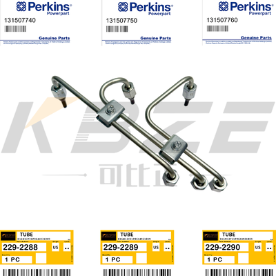 KBZE E301.5 E301.7 C-A-T C1.1 C1.5 3013C ENGINE FUEL LINES 229-2288 229-2289 229-2290 FITS PERKINS 403D-11 ENGINE 131507740 131507750 131507760