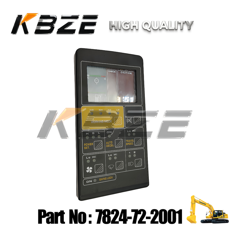 KOMATSU DASHBOARD DISPLAY 7824-72-2001 FOR PC300-5 PC400-5 EXCAVATOR OEM SUPPLIER KBZE