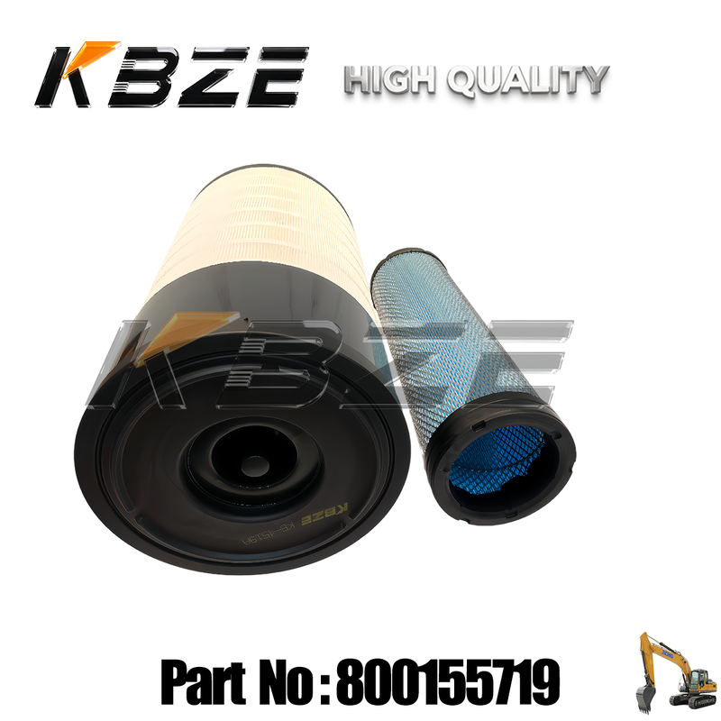 KBZE AIR FILTER ELEMENT 800155719  RELIABLE QUALITY FITS XCMG XE200 XE230 XE370 EXCAVATOR