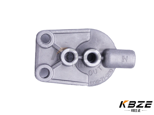 KOMATSU 6136-71-6110 6136716110 KS101F FUEL FILTER HEAD/FUEL FILTER SEAT SUBSTITUTION FOR S6D105 PC200-3 এর জন্য সিট প্রতিস্থাপন