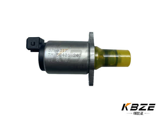 উচ্চমানের 3768317 TM58401 24V SOLENOID ভ্যালভ প্রতিস্থাপন Excavator জন্য