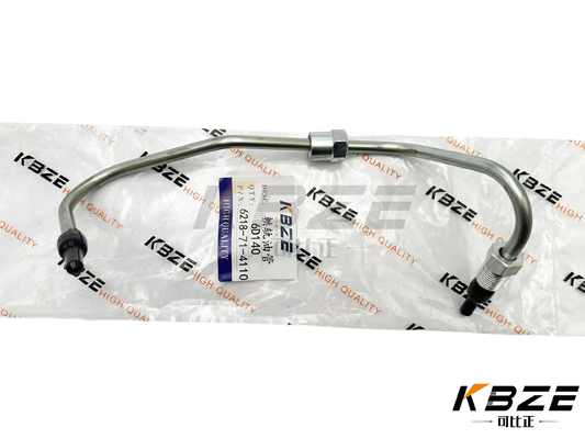 KOMATSU 6218-71-4110 6218714110 SAA6D140E ডিজেল ইঞ্জিনের জন্য COMMON-RAIL পাইপ প্রতিস্থাপন