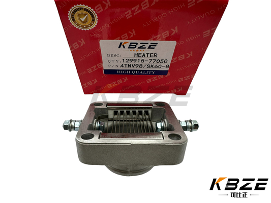 KBZE KOBELCO SK60-8 YANMAR 129915-77050 এক্সক্যাভেটর ইঞ্জিন হিটার প্রতিস্থাপন YANMAR 4TNV98 ডিজেল ইঞ্জিনের জন্য