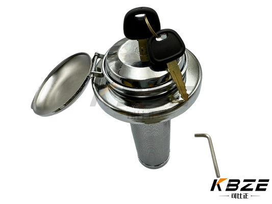 HITACHI SUMITOMO KATO এন্টি চুরি জ্বালানি ট্যাংক টুপি 2 কী সঙ্গে EX / SH / এইচডি খননকারীর জন্য প্রতিস্থাপন