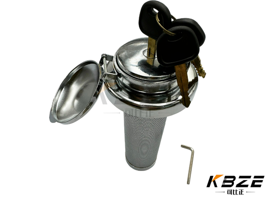 HYUNDAI DAEWOO MINI EXCAVATOR এন্টি চুরি জ্বালানি ট্যাংক টুপি 2KEY সঙ্গে R / DH55 EXCAVATOR জন্য প্রতিস্থাপন