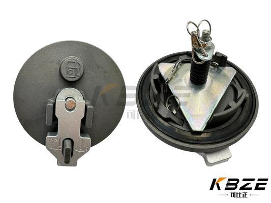 VOLVO VOE 11118857 VOE 11118857 A20D,A20E,A20F,A25C,A25E,A25F এর জন্য 2 টি কী প্রতিস্থাপনের সাথে জ্বালানী ট্যাঙ্কের ক্যাপ / জ্বালানী ফিলার ক্যাপ