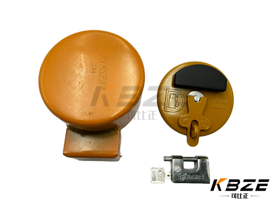 C-A-T Φ123MM উচ্চ মানের অতিরিক্ত চুরি বিরোধী জ্বালানী ট্যাঙ্ক ক্যাপ / জ্বালানী ভর্তি ক্যাপ 2 কী সঙ্গে C-A-T খননকারীর জন্য প্রতিস্থাপন