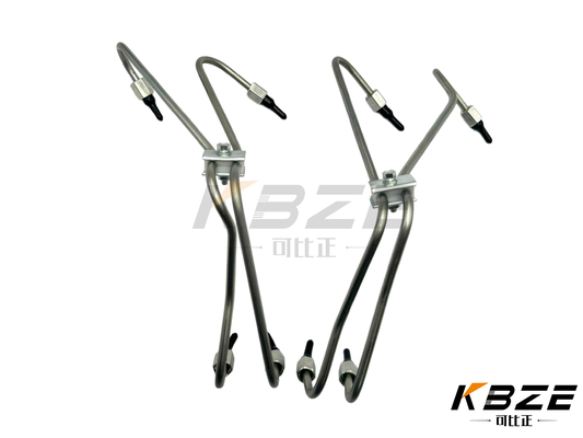 6BG1 HITACHI এক্সক্যাভেটরের জন্য ইঞ্জিন উচ্চ চাপ জ্বালানী ইনজেক্টর পাইপ সেট