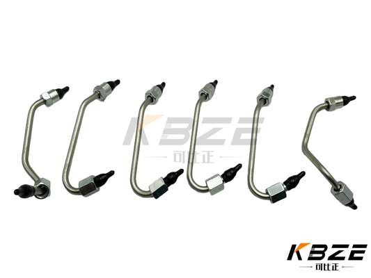 উচ্চ মানের KOMATSU SAA6D114E-3 PC300-8 6745-71-4100 6745-71-4120 জ্বালানী ইনজেক্টর পাইপ / উচ্চ চাপ জ্বালানী লাইন ASSY