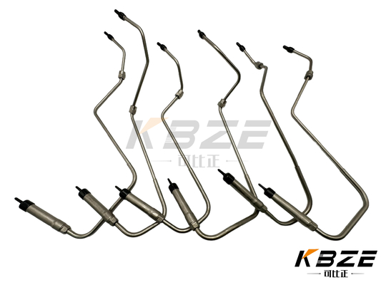 উচ্চ মানের KOMATSU SAA6D125E-3 PC400/450-7 6156-71-5111 6156-71-5121 জ্বালানী ইনজেক্টর পাইপ / উচ্চ চাপ জ্বালানী লাইন ASSY