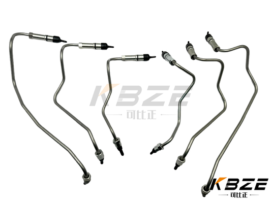 উচ্চ মানের KOMATSU SAA6D140E-3 PC650 6217 ¢ 71-5112 6217 ¢ 71-5122 জ্বালানী ইনজেক্টর পাইপ / উচ্চ চাপ জ্বালানী লাইন ASSY