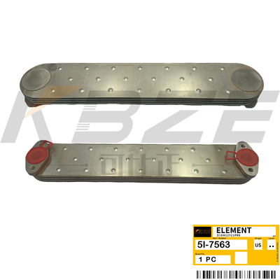 KBZE 5I-7563 CAT E320 এক্সক্যাভেটর 4P ইঞ্জিন তেল শীতল কোর ফিট S6K 3066 ইঞ্জিন