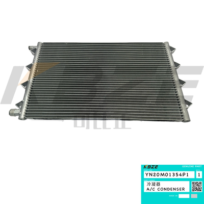 এক্সক্যাভেটর SK200-8 SK200-6 KOBELCO YN20M01354P1 KBZE উচ্চ মানের এ/সি কনডেন্সার