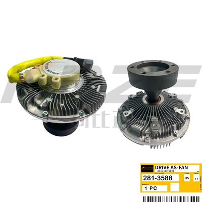 KBZE ২৮১-৩৫৮৮ ২৮১৩৫৮৮ ক্যাট ৩০৬৬ সি৬.৪ ড্রাইভ অ্যাজ-ফ্যান ফিটস ই320ডি ই321ডি ই323ডি এক্সকাভেটর