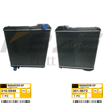 KBZE BRANDS 301-9672 210-5948 CAT C4.4 রেডিয়েটর ফিট 416E 420E 432E 444E ব্যাকচো লোডার জন্য