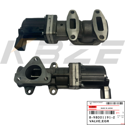8-98001191-2 ISUZU 4HK1 8-98238247-0 EGR VALVE ASSY ZX170 ZX225 ZX270 ZX330 ZX400 এক্সক্যাভেটরের জন্য