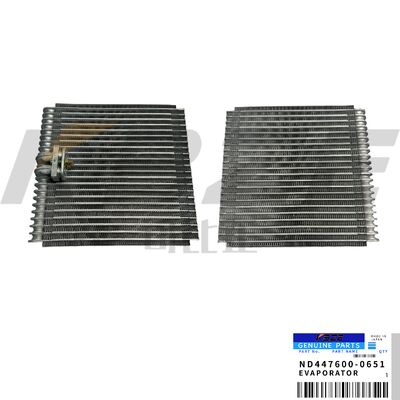 KBZE ND447600-0651 KOMATSU PC200 PC300 PC400 PC600 D65 D85 D155 D275 D375 WA200 WA300 WA400 এর জন্য খননকারী বাষ্পীভবন প্রতিস্থাপন
